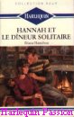 Couverture du livre intitulé "Hannah et le dîneur solitaire (The wild side)"