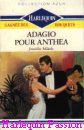 Couverture du livre intitulé "Adagio pour Anthea (Double identity
)"