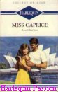 Couverture du livre intitulé "Miss Caprice (Ransomed heart
)"