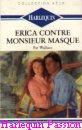 Couverture du livre intitulé "Erica contre Monsieur Masque (Silver fire
)"