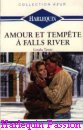 Couverture du livre intitulé "Amour et tempête à Falls River (High society
)"