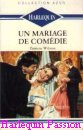 Couverture du livre intitulé "Un mariage de comédie (Temporary bride)"