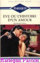 Couverture du livre intitulé "Eve ou l'histoire d'un amour (The devil's eden
)"