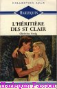 Couverture du livre intitulé "L'héritière des Saint Clair (A night-time affair)"