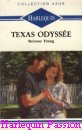 Couverture du livre intitulé "Texas odyssée (Lady in distress)"