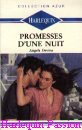 Couverture du livre intitulé "Promesses d'une nuit (Wife for a night
)"