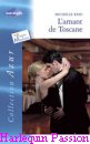 Couverture du livre intitulé "L'amant de Toscane (The Salvatore marriage)"