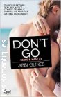 Couverture du livre intitulé "Don't go (Reese et Mase #1)"