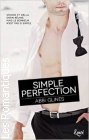 Couverture du livre intitulé "Simple perfection (Simple perfection)"