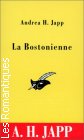 Couverture du livre intitulé "La Bostonienne"