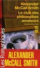 Couverture du livre intitulé "Le club des philosophes amateurs (The sunday philosophy club)"