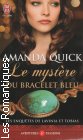 Couverture du livre intitulé "Le mystère du bracelet bleu (Don't look back)"