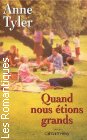 Couverture du livre intitulé "Quand nous étions grands (Back when we were grownups)"