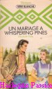 Couverture du livre intitulé "Un marriage à Whispering Pines (Nurse at Whispering Pines)"