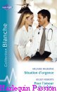 Couverture du livre intitulé "Situation d’urgence (A surgeon worth waiting for)"