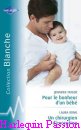 Couverture du livre intitulé "Pour le bonheur d’un bébé (A baby of his own)"