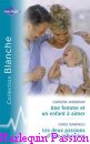 Couverture du livre intitulé "Les deux passions d'une infirmière (The surgeon's miracle baby)"