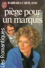 Couverture du livre intitulé "Piège pour un marquis (Caught by love)"