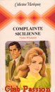 Couverture du livre intitulé "Complainte sicilienne (The unwilling bride)"