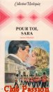 Couverture du livre intitulé "Pour toi, Sara (For the love of Sara)"