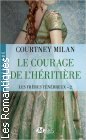 Couverture du livre intitulé "Le courage de l'héritière (The heiress effect)"
