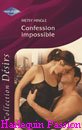 Couverture du livre intitulé "Confession impossible (Wife with amnesia)"