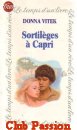 Couverture du livre intitulé "Sortilèges à Capri (Showers of sunlight)"