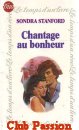 Couverture du livre intitulé "Chantage au bonheur (Shadow of love)"