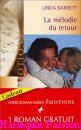 Couverture du livre intitulé "La mélodie du retour (The daughter he never knew)"