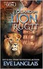 Couverture du livre intitulé "Quand un lion rugit"