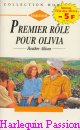 Couverture du livre intitulé "Premier rôle pour Olivia (Counterfeit cowgirl)"