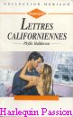 Couverture du livre intitulé "Lettres californiennes (Mail order wife)"