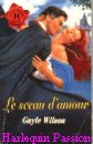 Couverture du livre intitulé "Le sceau d'amour (The heart's desire)"