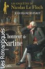 Couverture du livre intitulé "L’honneur de Sartine"