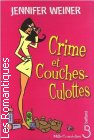 Couverture du livre intitulé "Crime et couches-culottes (Goodnight nobody)"