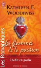 Couverture du livre intitulé "Les flammes de la passion (A season beyond a kiss)"