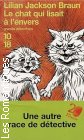 Couverture du livre intitulé "Le chat qui lisait à l'envers (The cat who could read backwards)"
