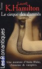 Couverture du livre intitulé "Le cirque des damnés (Circus of the damned)"