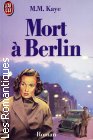 Couverture du livre intitulé "Mort à Berlin (Death in Berlin)"