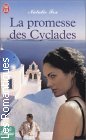 Couverture du livre intitulé "La promesse des Cyclades (Love is forever)"