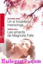 Couverture du livre intitulé "Les amants de Magnolia Falls (Her sister’s fiancé)"