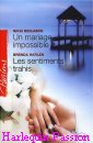 Couverture du livre intitulé "Les sentiments trahis (The marriage solution)"