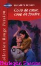 Couverture du livre intitulé "Coup de cœur, coup de foudre (The sheriff and the impostor bride)"