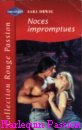 Couverture du livre intitulé "Noces impromptues (The cowboy's seductive proposal)"