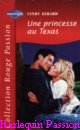 Couverture du livre intitulé "Une princesse au Texas (Lone star prince)"