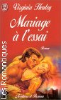 Couverture du livre intitulé "Mariage à l'essai (Tempted)"