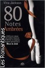 Couverture du livre intitulé "80 notes ambrées (Eighty days amber)"