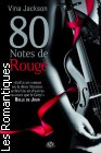 Couverture du livre intitulé "80 notes de rouge (Eighty days red)"